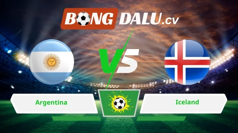 Soi kèo bóng đá Argentina vs Iceland  08h00 ngày 10/06/2026 – Giao Hữu Quốc Tế